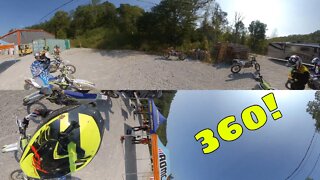 Test riding the 2020 Sherco 250SE | FULL 360 VIDEO | 5K RESOLUTION
