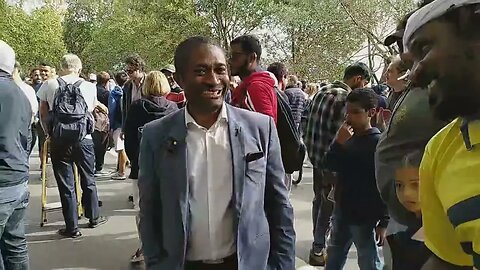 The Rasta Christian Speaks To Another Christian About The Sabbath At Speakers Corner