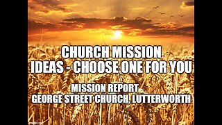 Mission Ideas for the church