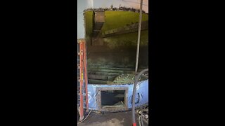 watch welders repair this giant water tank