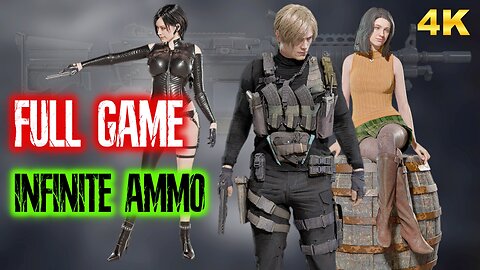 Resident Evil 4 | INFINITE AMMO | Lockne | Leon Tactical Infiltration