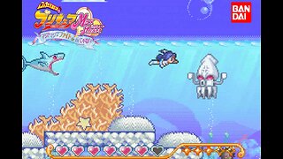 Futari Wa Pretty Cure Max Heart (Game Boy Advance) Aqua World Stage 4