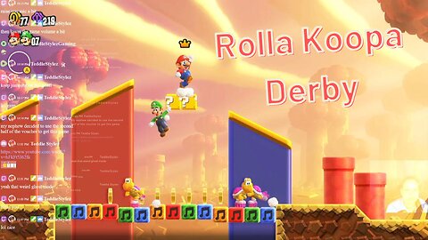 Super Mario Wonder: Rolla Koopa Derby