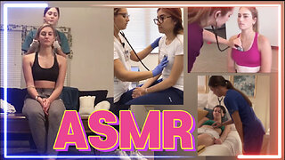 Unintentional ASMR | medical assessments | head to toe | heent | physical examinations