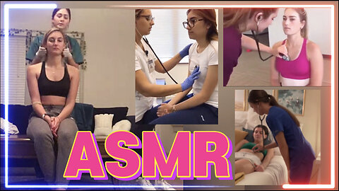 Unintentional ASMR | medical assessments | head to toe | heent | physical examinations