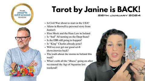 Tarot by Janine Reads the Cards on Current Events - 26th Jan 2024
