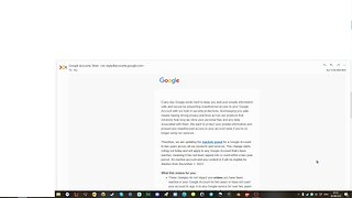 Google censorship of deleting accounts from December 2023