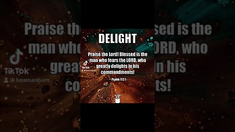 Delight in the Lord