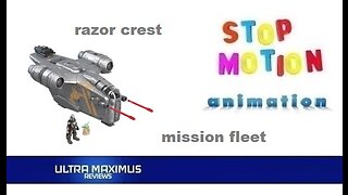 🎬 Razor Crest Mission Fleet Stop Motion Animation