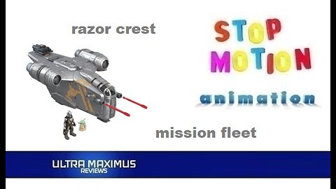 🎬 Razor Crest Mission Fleet Stop Motion Animation