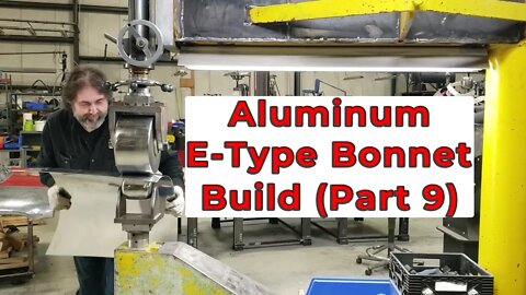 Metal Shaping: Jaguar E-Type Aluminum Bonnet Build (Part 9A)