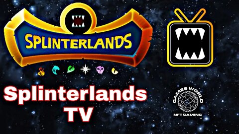 Opening My Daily Focus Chest On Splinteerlands TV Twitch Live Stream.