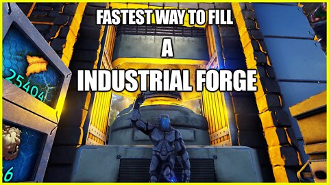 ARK FASTEST Way To Fill YOUR Industrial Forge | ARK Survival Evolved