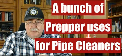 A Bunch of Prepper uses for Pipe Cleaners. Have some of these in your prepper stock.
