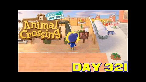 Animal Crossing: New Horizons Day 321 - Nintendo Switch Gameplay 😎Benjamillion