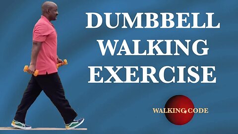 How to Walk Properly Dumbbell Walking Exercise with Todd Martin MD