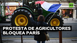 Agricultores franceses se lanzan al "asedio" de París