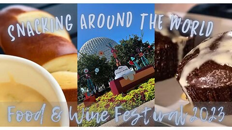 Our First Trip To EPCOT Food And Wine Festival | Taste of Food and Wine 2023