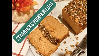Starbucks Pumpkin Loaf CopyCat! How To Make A Healthier Version | Low Carb | Keto