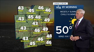 Southeast Wisconsin weather: Sunny, windy Thursday with highs near 60