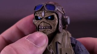 NECA Toys Iron Maiden Aces High Eddie Figure @The Review Spot