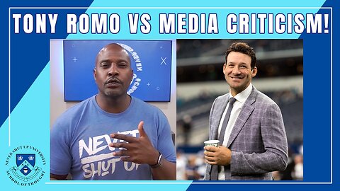 Tony Romo vs Media Criticism! Romo Rips Media: "There's Agendas, People Like Clicks." Agree w/ Romo?