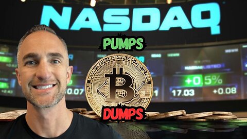 NASDAQ Pumps, Bitcoin Dumps