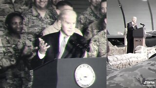 Joe Biden tells a story about when helicopter "went down" in Afghanistan snowstorm