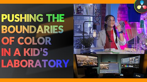How to Color Grade a Science Lab!