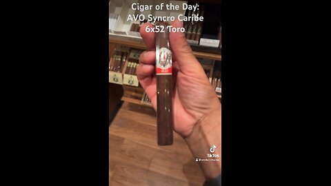 Morgan Hill Cigar Lounge Cigar of the Day: AVO Syncro Caribe 6x52 Toro #Cigars #Cigar #CigaroftheDay