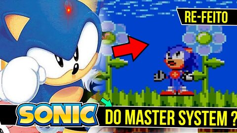 Sonic 1 foi REFEITO para Master System e ficou OTIMO #shorts