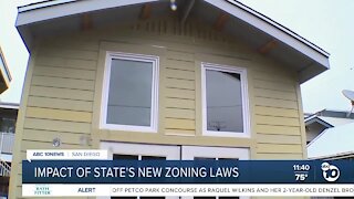 Impact of California's new home zoning laws