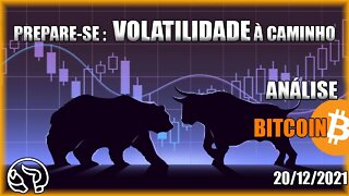 S&P em QUEDA! Bitcoin VAI CAIR?! Análise BTC 20/12/2021