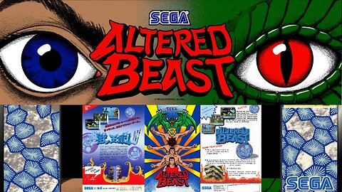Altered Beast (Arcade) Stage 3 - Underground Cavern
