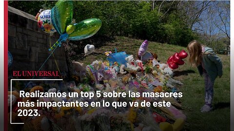 Realizamos un top 5 sobre las masacres más impactantes en lo que va de este 2023.