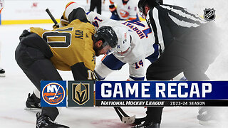 Recap: NYI @ VGK 1.6.24