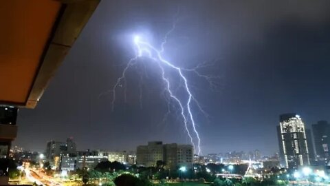 ACABA DE SUCEDER EN ISRAEL Inusuales tormentas eléctricas azotan Tierra Santa ALERTA⚡️MUNDIAL 2021