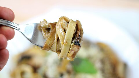 How to make mouthwatering mushroom & spinach pasta