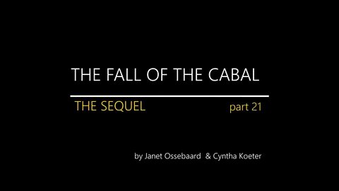 THE SEQUEL TO THE FALL OF THE CABAL - PART 21 The untold truth about nose swabs