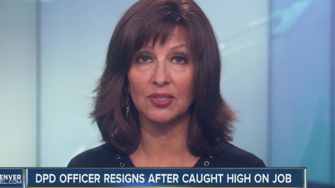 DPD officer resigns after caught high on job