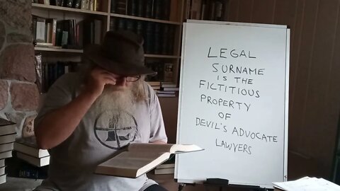 LEGAL SURNAME IS THE FICTITIOUS PROPERTY OF DEVIL'S ADVOCATE LAWYERS