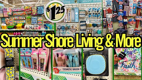 NEW Dollar Tree Finds to RUN For🧜🐠Dollar Tree Summer Shore Living & More🧜🐠