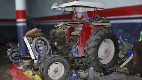 LIVE: Full Restoration Of Old Massey Ferguson Tractor Cracked Engine Block