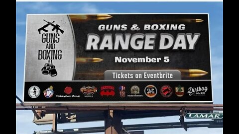 Guns and Boxing Range Day- November 5th. Shoot Exotic Weapons with the biggest names of Gun Celebs!