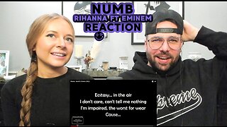 Rihanna ft. Eminem - Numb | JAMES'S FIRST TIME HEARING / REACTION / BREAKDOWN ! Real & Unedited