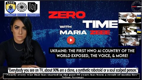 ZEROTIME: Ukraine - The First NWO AI Country of the World EXPOSED, The Voice, & More!