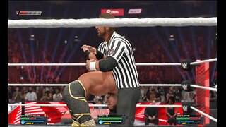 hhh screws seth rollins of the wwe title