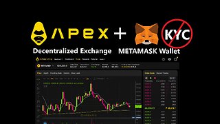 How to Setup MetaMask Crypto Wallet with APEX Pro DEX Decentralized Trading Exchange - NO KYC