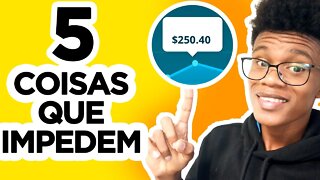 5 COISAS QUE TE IMPEDEM DE GANHAR R$200 POR DIA Como AFILIADO INICIANTE