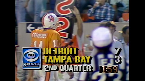 1987 Detroit Lions at Tampa Bay Buccaneers